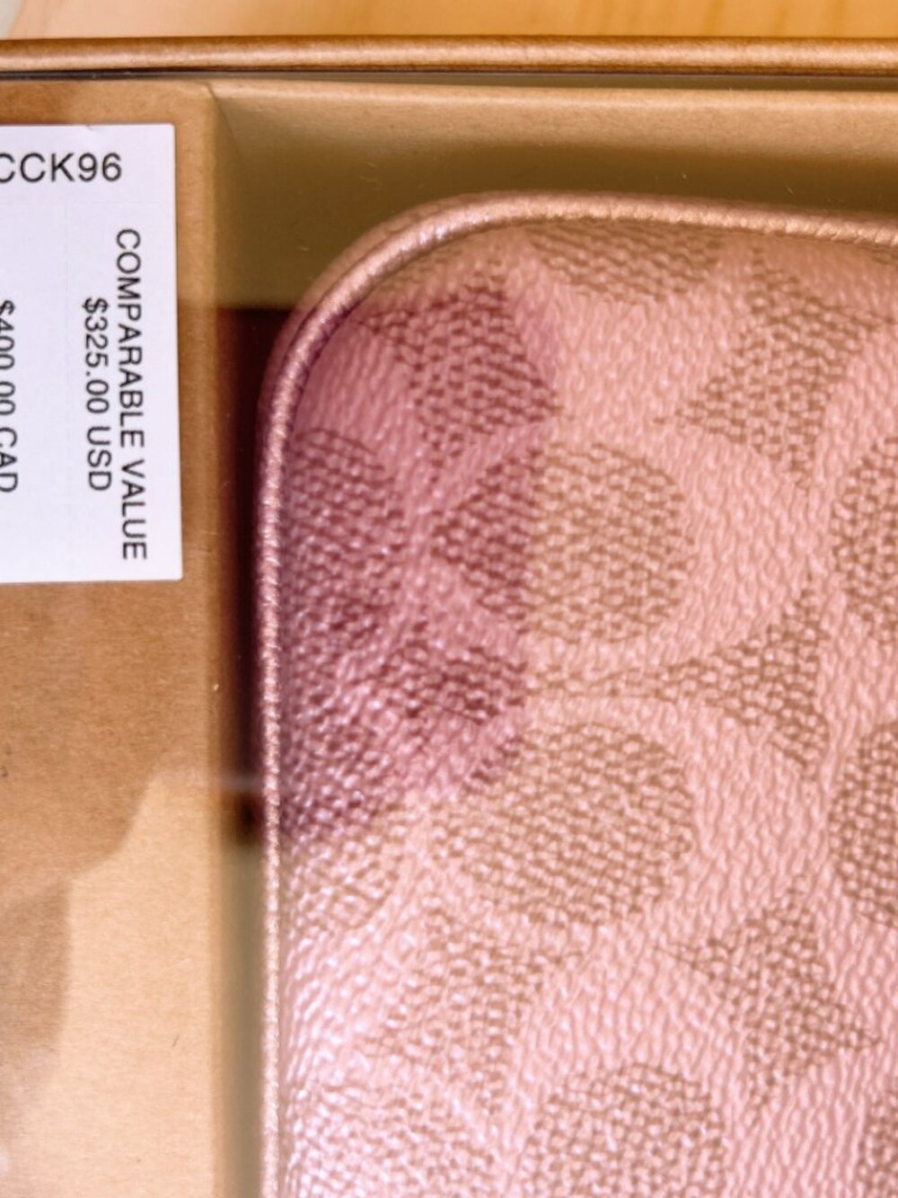 Nwt Coach Boxed Nolita 19 And Charm Set In Signature Canvas CCK96 holiday gift - Picture 15 of 15